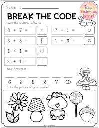 Break The Code Math And Beginning Sounds Beginning Sounds Math Elementary Math Lessons