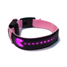 Cyberdog Cyberdog Choker Future Light Up Pink Attitude Europe