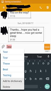 How Do I Disable The Drop Down Spell Check Box Android Enthusiasts Stack Exchange