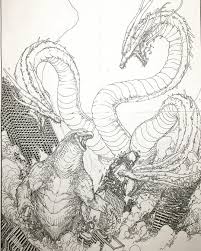 The band released debut album vibrate you in may 2001 (charting at no. Three Headed King Ghidorah Coloring Pages Ferrisquinlanjamal