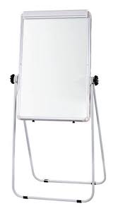 Flip Chart Easel With Double Sided Whiteboard Magnetic Surface Folding Leg Stand 2 X 3 Feet