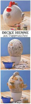 Pappmasche Selbst De Basteln Fruhling Ostern Basteln Osternest Basteln