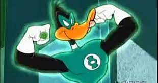 After being with green loontern you will meet aquaman in odym . Green Loontern Duck Dodgers Duck Dodgers Green Lantern Corps