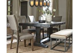 Sideboards and buffets are such versatile decor mainstays — available in a vast array of designs, there's one out there for every style and purpose. If A Look Of Rustic Refinement Whets Your Appetite Strumfeld Dining Room Table Aims To P Dining Room Table Kitchen Table Settings Modern Dining Room