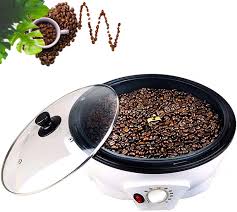 Amazon Com Coffee Roaster Machine Coffee Bean Roasting Electric For Cafe Shop Home Household Use 110v Coffee Roaster Kitchen Dining