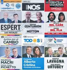 Los frentes electorales oficializaron en las últimas horas sus boletas para las paso. Elecciones 2019 Asi Son Las Boletas De Las Seis Formulas Presidenciales