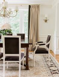Dark Brown Velvet French Square Back Dining Chairs Jpg 566 740 Brown Dining Room Dark Brown Dining Room Set Dining Room Curtains