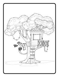 Here is a full unit of worksheets to go along with the book, if you give a mouse a cookie, by laura numeroff. Free Tree House Coloring Pages For Download Pdf Verbnow