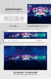 Download 20+] Template Youtube Banner Blue