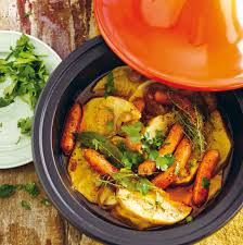 Le Creuset Tagine Celeriac And Chorizo Le Creuset Recipes Tagine Recipes Le Crueset Recipes