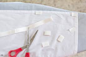 Maybe it's a stronger adhesive?? Diy Velcro Bedskirt A Beautiful Mess