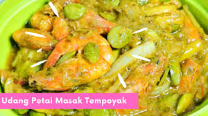 Gulai tempoyak ikan patin berbumbu fermentasi durian. Resepi Udang Petai Masak Tempoyak Sedap Youtube