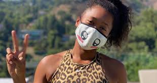 Open match, naomi osaka warmed up wearing a mask bearing the name of. Osaka Sisters Partner With Unicef To Create Charity Face Mask