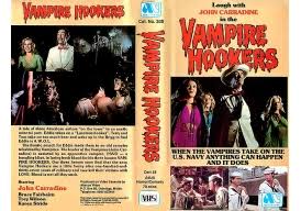 Vampire Hookers (1978) VHS Video Cover Art