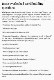 Basic Overlooked World Building Questions Fantasy Writing Worldbuilding Writing Tips Writing Prompts Writing A Book