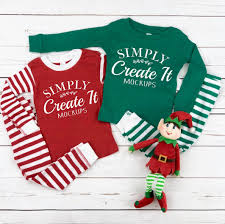 Christmas Pajamas Mockups Skins 101z 102z 201z 202z Lat Etsy In 2020 Toddler Christmas Pajamas Christmas Pajamas Baby Christmas Pajamas