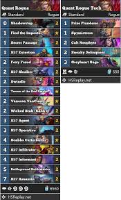 Our secret rogue deck list guide features the best ashes of outland deck list for season 73 of hearthstone (april 2020). The 9 Best Hearthstone Decks For United In Stormwind Week 1 Meta Inven Global