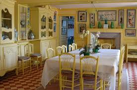 La Salle A Manger De Giverny House Claude Monet Yellow Dining Room