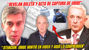 POR FIN! Revelan BOLETA Y COMPROMISO de ENCARCELAMIENTO de Álvaro Uribe