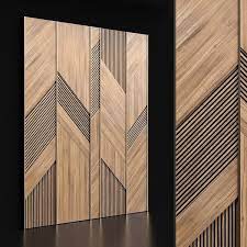 Modelo 3d Wooden Panels With Planks Para Baizar Como Max Max Obj And Fbx Realeza Livre No Turbosquid In 2021 Wooden Wall Panels Wall Panel Design Wall Decor Design