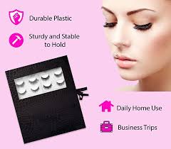 Coiffure Extensions 16 Pair Portable Magnetic Eyelash Storage Book