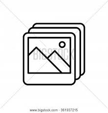 Icon collections demo icons and pdf catalogs license. Gallery Gallery Icon Vector Photo Free Trial Bigstock