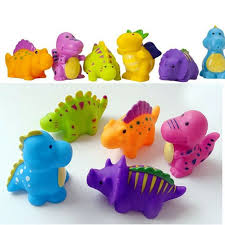 Lovely Dinosaur Animals Swimming Water Toys Colorful Soft Rubber Float Bathing Toy For Baby Bath Wj5143 Review Classic Toys Bath Toys