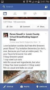 Lactation Brownies Http Tipsalud Com Lactation Brownie Recipe Lactation Food For Breastfeeding Moms