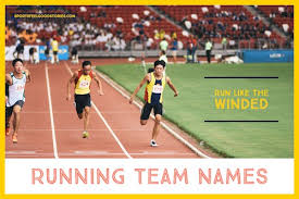 9 or more children work you can stick with the traditional race or be creative with them. Running Team Names Funny Color Run Name Mud Runners