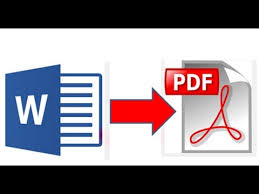 Cara Mengubah Atau Convert Word Ke Pdf Dalam Microsoft Word 2010 2013 Dengan Mudah Youtube