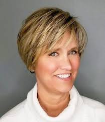 Not too short over ears | short thin hair, thick hair …. 90 Classy And Simple Short Hairstyles For Women Over 50