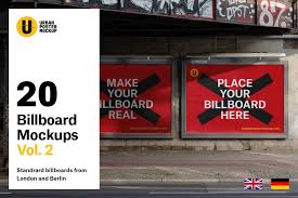 Billboard Mockup Vol 2 In 2020 Billboard Mockup Poster Mockup Mockup