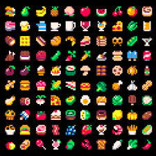 Pixelartus Pixel Art Food Pixel Art Games Pixel Art Design
