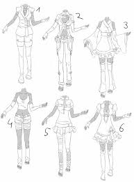 Outfit Set 6 Cute Ninja By Kohane Chan On Deviantart Manga Clothes Drawing Clothes Drawings