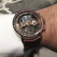 Tiempo De Relojes On Instagram New Version Openworked Audemarspiguet Jules Audemars Tourbillon Chronograph Presented A Tourbillon Pink And Gold Chronograph