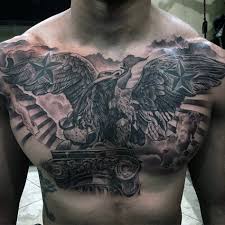 50 Mexican Eagle Tattoo Designs For Men Manly Ink Ideas Chest Tattoo Men Eagle Chest Tattoo Cool Chest Tattoos