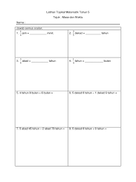 By hidayah mohd 6623 views. Latihan Topikal Matematik Tahun 5