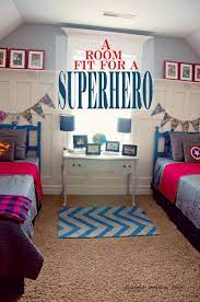 Super Hero Room Boys Superhero Bedroom Boys Room Decor Big Boy Bedrooms