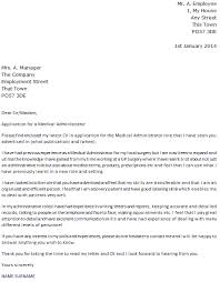 A directory of administrative assistant cover letters. Cover Letter Medical Administrative Assistant Exampl How To Write A Perfect Admin Assistant Cover Letter Examples Included