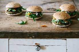 Pea Falafel Burger Krautkopf Essen Leckeres Essen Rezepte