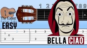 The Easiest Guitar Tabs Unknown Bella Ciao Easy Guitar Tabs Easy Guitar Tabs Easy Guitar