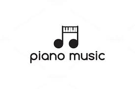 Black And White Music Logo Piano Music Logo Music Logo Piano Music Music Business Cards