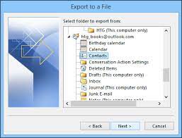 Or, select the arrow next to save and select save as. How To Export Contacts From Outlook Step By Step Guide With Images