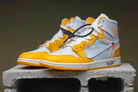 The genesis of the jordan brand legacy is the gift that keeps on giving as the model continues to outdo itself. Off White X Air Jordan 1 Canary Yellow Detailed Look Hypebeast