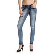 Rock Revival Womens Kamea Skinny Jeans
