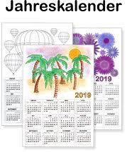 Kalender für januar 2019 mit feiertagen zum ausdrucken kostenlos (deutschland). Jahreskalender 2019 Online Vorlagen Ausdrucken Ausmalen