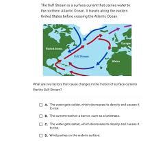 The gulf stream, together with its northern extension the north atlantic drift, is a warm and swift atlantic ocean current that originates i. The Gulf Stream Is A Surface Current That Carries Chegg Com