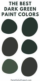 Dark Green Paint Colors For 2025
