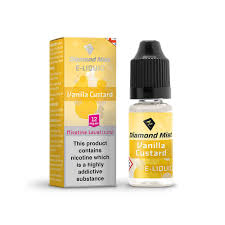 Vanilla Custard E Liquid Uk Vape Juice By Diamond Mist