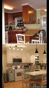 Like That Light Slate Blue Kitchen And Bath Remodeling Kitchen Transformation Kitchen Redo